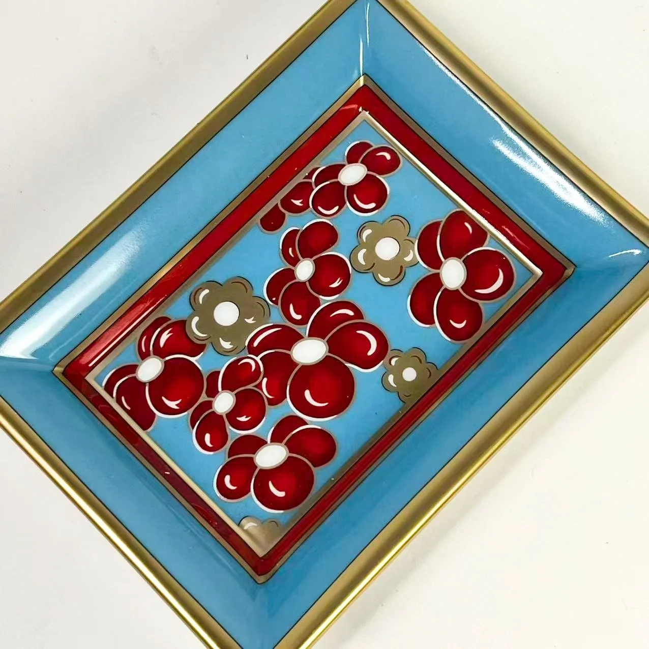 Patek Philippe Genève 2011 Fleurettes Enamel Porcelain Tray – 1898